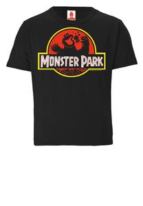 Футболка Logoshirt Sesamstrasse Krümelmonster Monster Park, черный