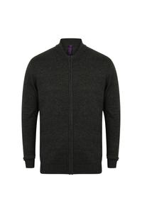 Вязаный бомбер Henbury, серый