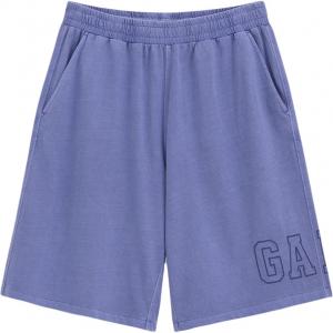 Мужские повседневные шорты средней длины GAP, синий фиолетовый