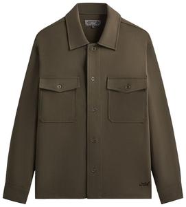 Рубашка Kith Midweight Double Weave Ace Shirt, зеленый