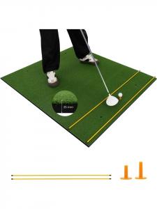 COSTWAY Тренировочный коврик для гольфа 152х117 см, зеленый