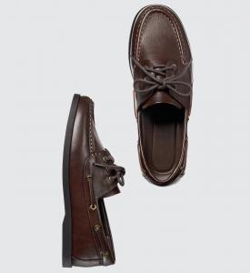 Туфли Uniqlo Deck, 37 коричневый