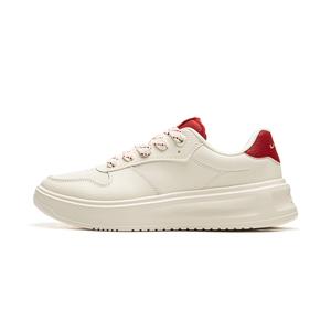 Кроссовки LINING Sky Cloud Skateboarding Shoes Women's Low-top White/Red, белый/красный