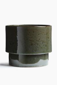 Цветочный горшок H&M Very Large Cover For The, 20,5 см, темно-зеленый