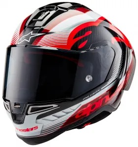 Шлем Supertech R10 Carbon Team Alpinestars, мультиколор