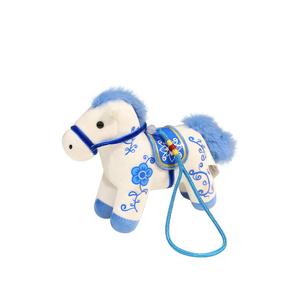 A little tide to play Плюшевый кулон в виде пони из сине-белого фарфора высота 11см