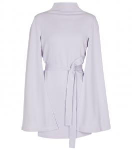 Топ Harper из эластичного джерси с накидкой Safiyaa, Lavender