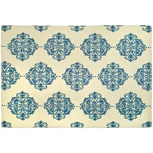 Ковер ручной работы из шерсти с медальоном «Челси» Safavieh, 107x168 см