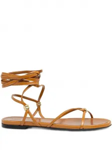 Кожаные сандалии Proenza Schouler, коричневый