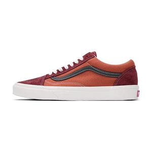 Vans Кроссовки Old Skool Low Top для скейтбординга, унисекс, оранжево-красные