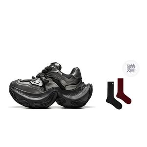 XMZY Дюн Сериз Арривер износостойкие кроссовки на низком ходу унисекс в цвете джет инк блэк [подарок включен], цвет Jet Ink Black[Gift Included]