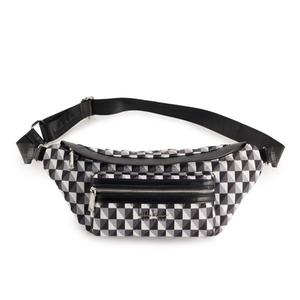 Нейлоновая косая сумка через плечо Nicole Miller, цвет printed checker