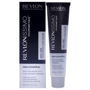 Краска для волос Revlonissimo Colorsmetique High Coverage - 932 Очень светлый золотисто-жемчужный блонд от Revlon, подходит для мужчин и женщин - 2 унции, прозрачный