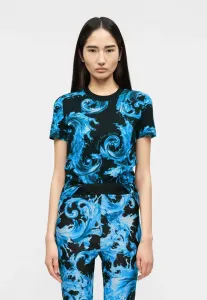Футболка с принтом Versace Jeans Couture, Black/Sea