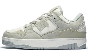 Низкие стильные скейтерские кроссовки унисекс RIFUGIO VO', винтажный белый