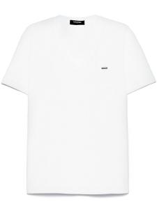 DSQUARED2 футболка с V-образным вырезом, белый