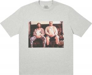 Футболка Palace Dude T-Shirt 'Grey Marl', серый