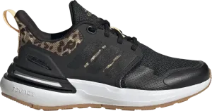 Кроссовки Adidas RapidaSport Bounce Big Kid 'Leopard', черный