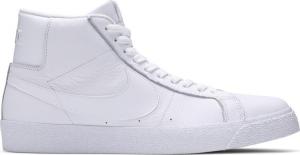 Кроссовки Nike Zoom Blazer Mid SB 'Triple White', белый