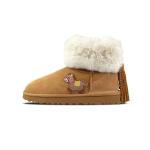 Классические прозрачные мини BNK зимние сапоги с лошадью UGG, winter wood horse
