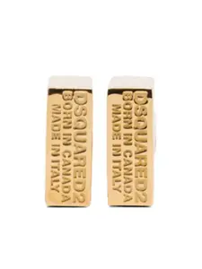 Серьги геометричной формы Dsquared2, золотой