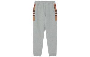 Трикотажные спортивные штаны мужские серые Burberry, серый