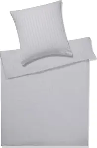 Элегантный комплект постельного белья Челси из сирсакера, серебристый цвет, размер 200х220+2х40х80 Elegante