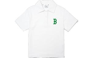 Бостон Ред Сокс Поло Футболка Женская Белая МЛБ