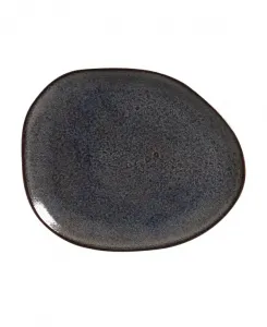 Тарелки обеденные овальные керамические, набор из 6 шт. Porto Brasil, blue