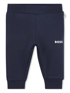 Спортивные брюки с логотипом BOSS Kidswear, синий