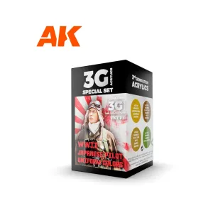 Цвета униформы японских пилотов времен Второй мировой войны, 3rd Gen Acrylic Special Set