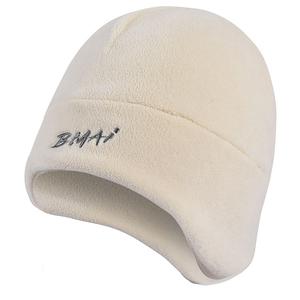 BMAI Трикотажная шапка унисекс тёмно-коричневая бежевая белая, Dark Brown Beige White