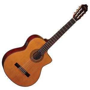 Акустическая гитара Washburn C64SCE Solid Spruce Top Mahogany Neck 6-String Classical Acoustic-Electric Guitar - Natural
