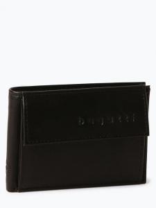 Кошелек из кожи семпер Bugatti, черный