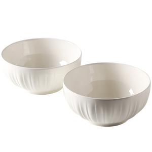 Парные серьги чаша KAWASIMAYA, белый