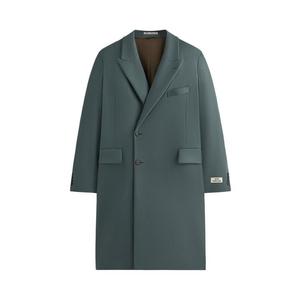 Пальто Kith 101 For Auralee Melton Chesterfield Coat, Balsam Green