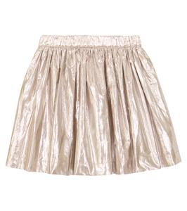 Юбка Suzon из тафты из хлопковой смеси Bonpoint, Nude