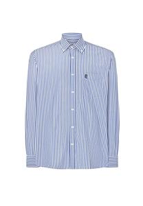 Мужская рубашка с длинным рукавом и карманом Легко гладить Легко гладить Очень мягкая синяя El Búho NOCTURNO, синий