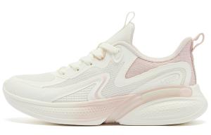 Женские кроссовки QIAODAN Stretch SE для бега с амортизацией, износостойкие, легкие, с отскоком, низкие, цвета слоновой кости персиковый розовый