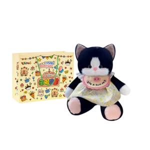 Очаровательные куклы-котята плюшевые куклы высота 35см/45см MENGXIAOZAI, черный