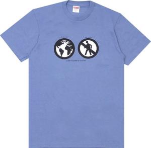 Футболка Supreme Save The Planet Tee 'Slate', синий