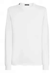 Футболка с длинными рукавами DOLCE & GABBANA, белый