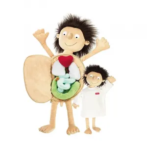 Плюшевая кукла с распознаванием человеческого тела доктор 44см высота Sigikid