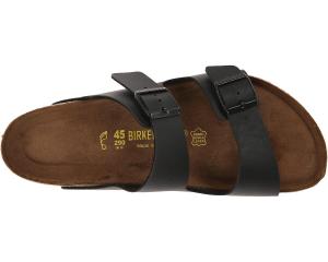 Сандалии Arizona Soft Footbed Birkenstock, черный