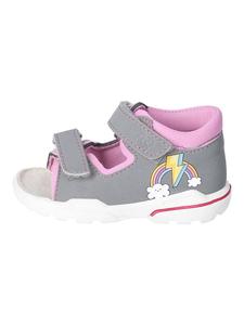 Сандалии PEPINO, цвет grau/rosa