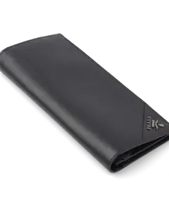 Кошелек из сафьяновой кожи Prada, черный