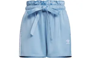 Спортивные шорты женские небесно-голубые Adidas Originals