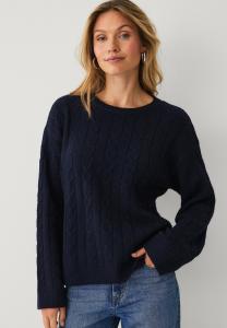 Джемпер Ellos Collection ZOPFMUSTER , Blau/Blue