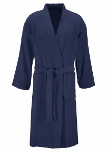 Мой домашний халат унисекс "Travel" (1 шт.), мужской и женский, легкий, длинный халат, S-3XL My Home, цвет морской волны