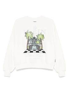 Толстовка Philipp Plein New Port Beach Cut, белый